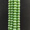 Cristallo verde opaco rondelle sfaccettate 8mm