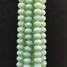 Cristallo azzuro opaco rondelle sfaccettate 8mm