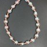Perline in Vetro Stile Murano Viola Forma Goccia Tondo Liscio Foro Passante 12X18mm