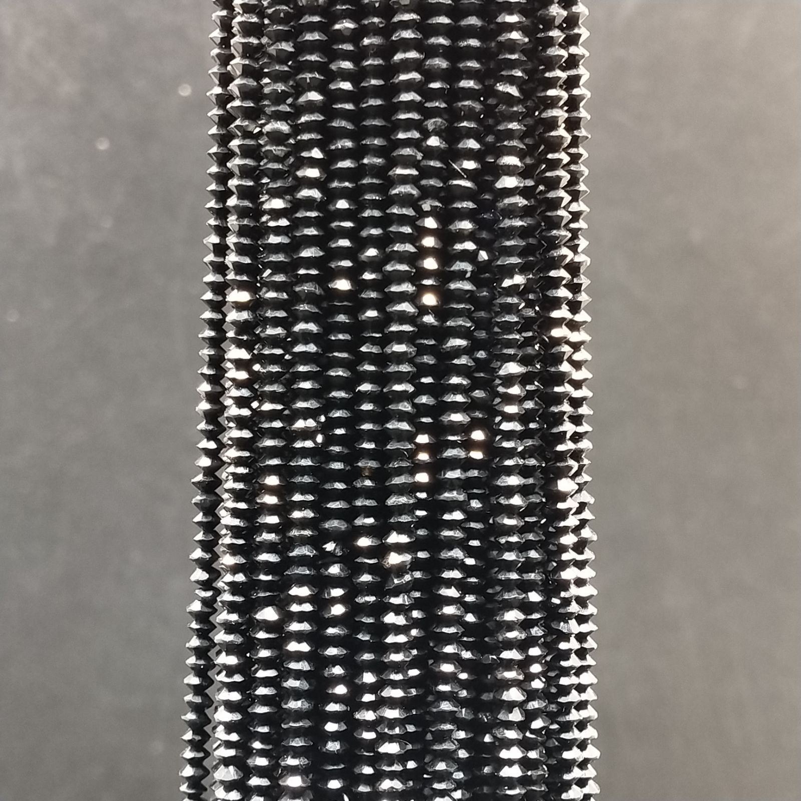 Spinello Nero Prima Scelta Sfaccettato Dischi Diamond Cut 3,5mm