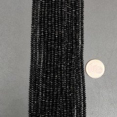 Spinello Nero Prima Scelta Sfaccettato Dischi Diamond Cut 3,5mm