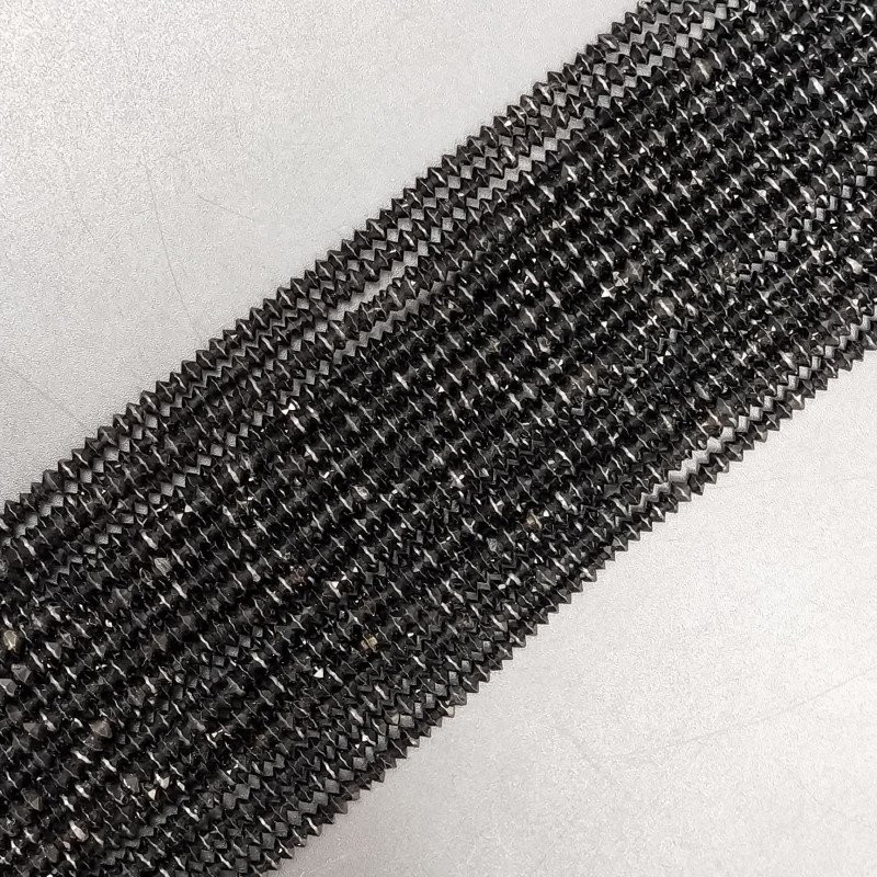 Spinello Nero Prima Scelta Sfaccettato Dischi Diamond Cut 3,5mm