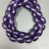 Agata Viola Perline Forma Barilotto Liscio 10X14mm
