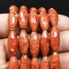 Corallo Madrepora Perline Forma Barilotto Sfaccettato 08X20mm
