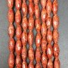Corallo Madrepora Perline Forma Barilotto Sfaccettato 08X20mm