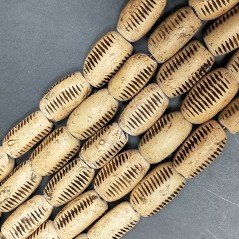 Diaspro Africano Perline Forma Cilindro Liscio Inciso 11-12X21-22mm Diaspro Africano Perline Forma Cilindro Liscio Inciso 11-12X21-22mm