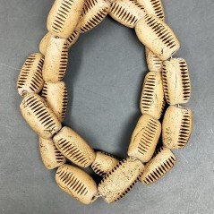 Diaspro Africano Perline Forma Cilindro Liscio Inciso 11-12X21-22mm Diaspro Africano Perline Forma Cilindro Liscio Inciso 11-12X21-22mm