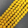 Giada Gialla Perline Forma Tondo Liscio 10mm