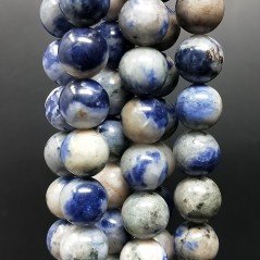 Sodalite Perline Forma Tondo Liscio 10mm