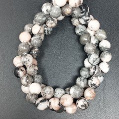 Diaspro Picasso Rosa Perline Forma Tondo Liscio 10mm Diaspro Picasso Rosa Perline Forma Tondo Liscio 10mm