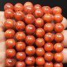 Corallo Madrepora Perline Forma Tondo Liscio 10mm