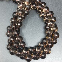 Quarzo Fume Perline Forma Tondo Liscio 10mm
