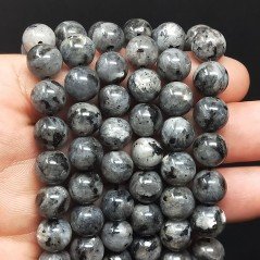 Labradorite Larichite Perline Forma Tondo Liscio 10mm