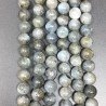 Labradorite Madagascar Perline Forma Tondo Liscio 10mm