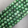 Serpentite Russo Perline Forma Tondo Sfaccettato 10mm