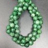 Serpentite Russo Perline Forma Tondo Sfaccettato 10mm