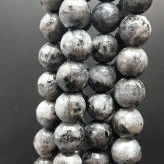 Labradorite Naturale Perline Forma Tondo Sfaccettato 10mm
