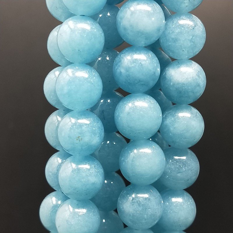 Angelite Perline Forma Tondo Liscio 10mm