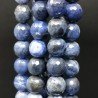 Sodalite Perline Forma Tondo Sfaccettato 10mm
