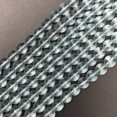 Ossidiana Perline Forma Tondo Sfaccettato 10mm