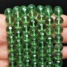 Ossidiana Verde Perline Forma Tondo Sfaccettato 10mm