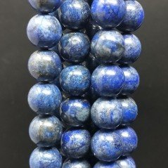 Lapis Lazuli Perline Forma Tondo Liscio 12mm