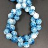 Resina Larimar Perline Forma Tondo Liscio 14mm