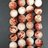 Resina Ambra Rosso Perline Forma Tondo Liscio 14mm