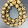 Diaspro Perline Forma Tondo Sfaccettato 18mm