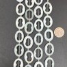 Amazzonite Perline Forma Cerchio Piatto Liscio Infinito 14X19mm