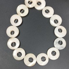 Amazzonite Perline Forma Cerchio Piatto Liscio Infinito 14X19mm