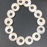 Amazzonite Perline Forma Cerchio Piatto Liscio Infinito 14X19mm