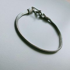 Bracciale Di Argento 925 Snake Stile Etnico