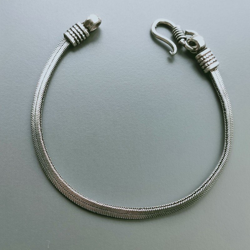Bracciale Di Argento 925 Snake Stile Etnico