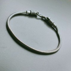 Bracciale Di Argento 925 Snake Stile Etnico