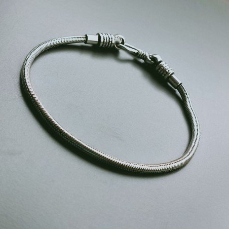 Bracciale Di Argento 925 Snake Stile Etnico