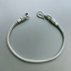 Bracciale Di Argento 925 Snake Stile Etnico