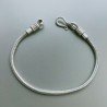 Bracciale Di Argento 925 Snake Stile Etnico