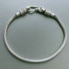 Bracciale Di Argento 925 Snake Stile Etnico