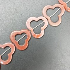 Corniola Perline Forma Cerchio Piatto Liscio a Pera 9X34mm