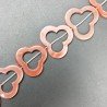 Corniola Perline Forma Cerchio Piatto Liscio a Pera 9X34mm
