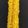 Cristallo Giallo Citrino Perline Forma Chips Liscio