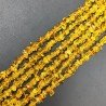 Cristallo Giallo Citrino Perline Forma Chips Liscio