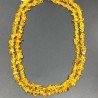 Cristallo Giallo Citrino Perline Forma Chips Liscio