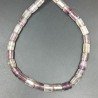 Fluorite Perline Forma Cilindro Liscio 8X12mm