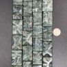Serpentite Russo Naturale in Perline Forma Rettangolare Lavorato Piatto Liscio Foro Passante 20x30mm