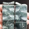 Serpentite Russo Naturale in Perline Forma Rettangolare Lavorato Piatto Liscio Foro Passante 31X41mm