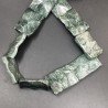 Serpentite Russo Naturale in Perline Forma Rettangolare Lavorato Piatto Liscio Foro Passante 31X41mm