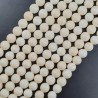 Corallo Beige Perline Forma Tondo Liscio 08mm