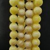 Giada Limone Perline Forma Tondo Liscio 08mm
